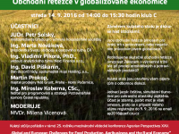 Pozvánka Obchodní řetězce v globalizovaném ekonomice