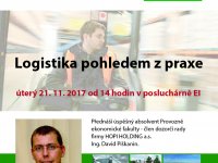 Plakát přednášky HOPI HOLDING a.s.