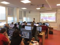 SAP training for teachers with Babett Ruß, Otto von Guericke University Magdeburg, 30.1.2019